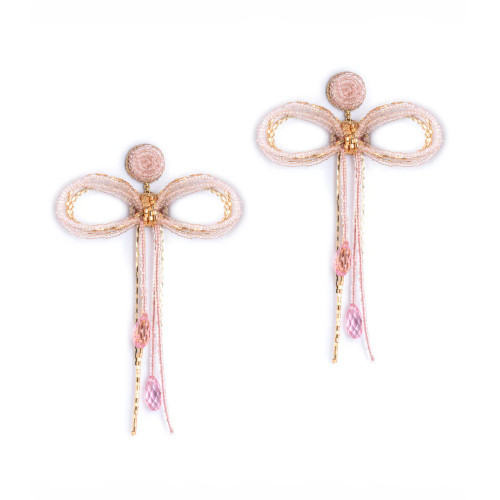 Coquette Earrings_ Pink
