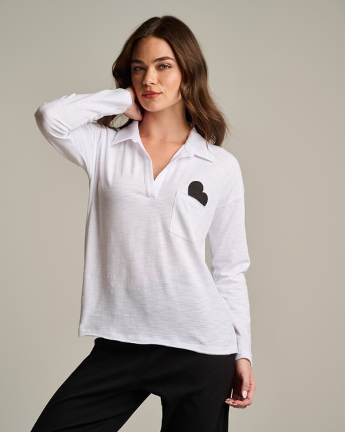 Pocket Love Tee_ White