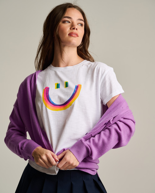 All Smiles Tee_ White 