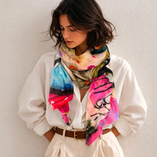 Gougenheim Silk Scarf_ Moments