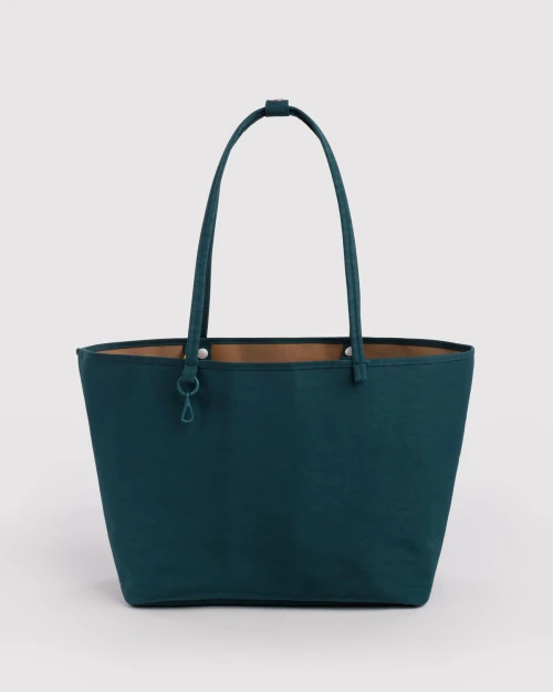 Large Nylon Reversible Tote_ Deep Sea