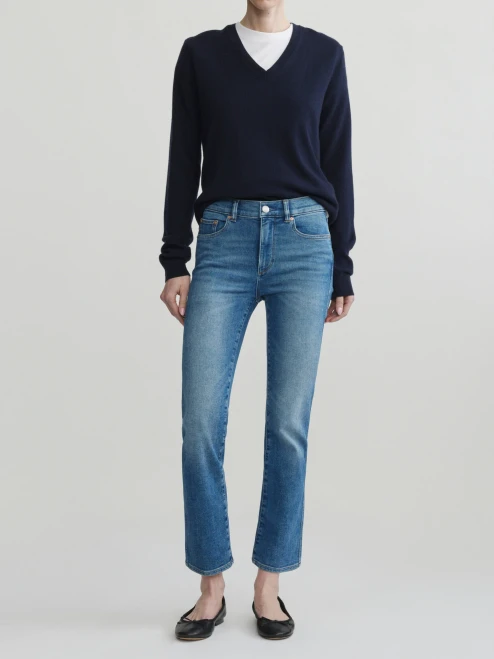 Mara Straight Mid Rise Instasculpt Ankle Jeans_ Crisp Air