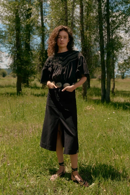 Leighton Skirt_ Pavement 