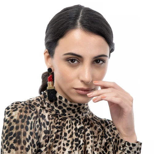 Lipstick Earrings