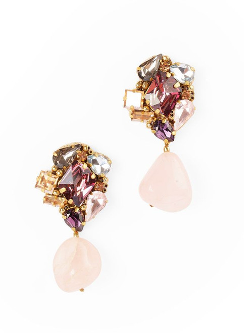 Kidar Earring_ Pink