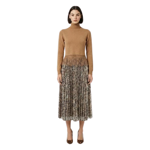 Fringey Cashmere_ Camel 