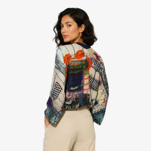 Gougenheim Silk Kimono_ Capri
