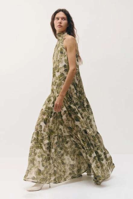 Melrose Dress_ Golden Olive