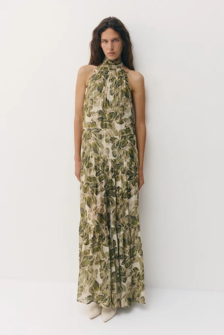 Melrose Dress_ Golden Olive
