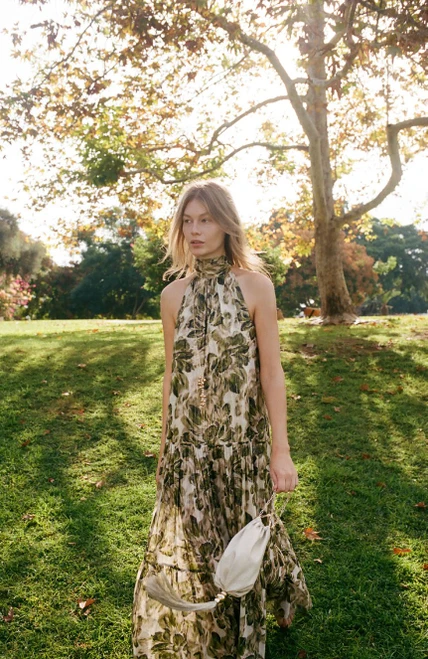 Melrose Dress_ Golden Olive