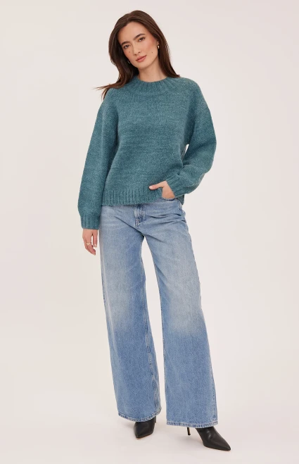 Tova Sweater_ Heather Jewel