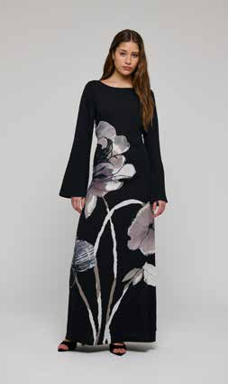 Nicoledea Dress_ Fleur Solitaire Coal