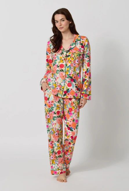 Garden Party Long Sleeve Classic Stretch PJ Set