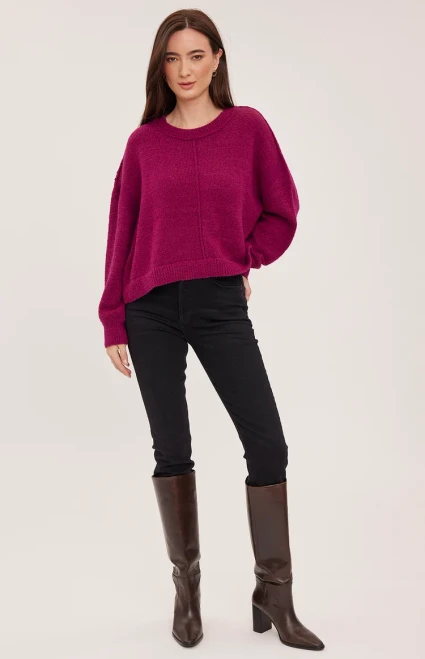 Anouk Sweater_ Magenta