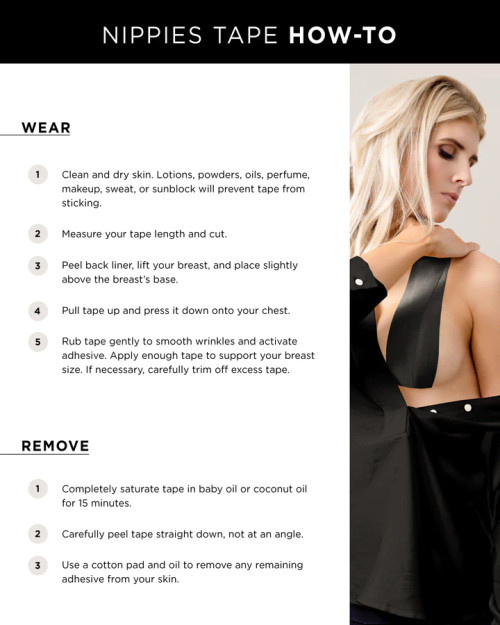 Nippies Breast Tape_ Multiple Colors