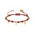 Charmy Bracelet_ Red Wine/Copper/Gold