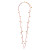 Swift Drops Necklace_Gold/Salmon/Red