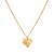 Spirit of Love Gold Heart Necklace