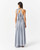 Pleated Long Dress_ Grey Blue