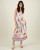 Vanessa Linen Printed Skirt Dress_ Hertiage