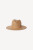 Simone Packable Straw Hat_ Sand