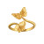 Freedom to Soar Adjustable Butterfly Ring