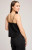 Priscilla Satin Tank_ Black
