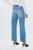 Lexi Mid Rise Bowed Straight Jean_ Confetti Vintage