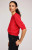 Marisol Knit Top_ Heather Red