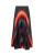 Long Pleated Skirt_ Vivid Orange Long Pleated Skirt_ Vivid Orange
