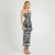 Leslie Dress_ Turquoise Black Floral