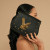 Eagle Handbag_ Black/Gold