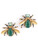 Firefly Earrings_ Green