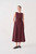 Side Tie Dress_ Burgundy