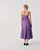 Strappy Embroidery Dress_ Purple Heart