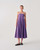Strappy Embroidery Dress_ Purple Heart