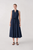 Sleeveless Dress_ Navy Blue 