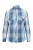 Blue Jean Plaid Western Shirt 