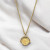 Sol Spinner Necklace_ Gold