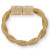 Twisted Mesh Bracelet_ Gold
