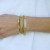 Lumiere Pave Bangle_ Gold
