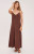 Virginia Linen Dress_ Espresso