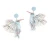 Hummingbird Earring_ Powder Blue