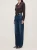 Karmine Refined Wide Leg High Rise 33" Jeans_ Dark Sea