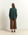 Cropped Wide Leg Trouser_ Bitter Chocolate