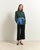 Cropped Wide Leg Trouser_ Black