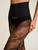 Floral Net Tights_ Black