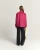 Double Cloth Peacoat_ Cerise