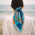 Gougenheim Silk Scarf_ Blue Lagoon