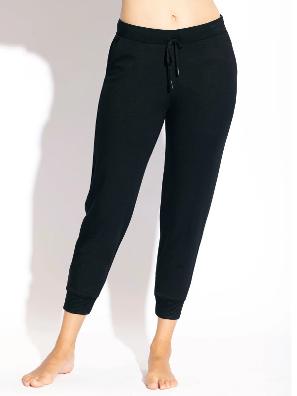 Bamboo Fleece Joggers_ Black